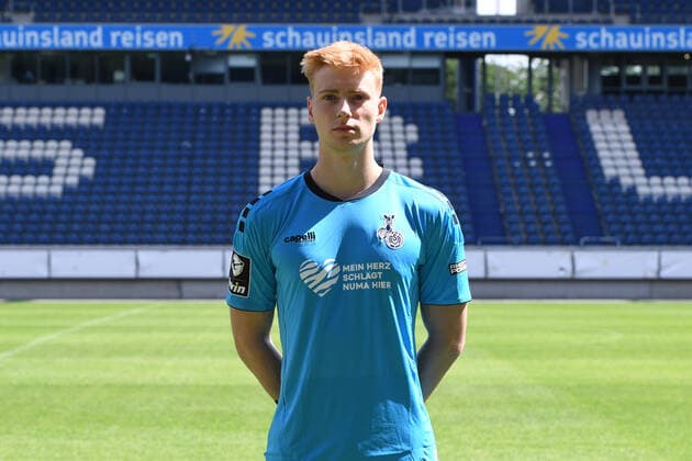 Roman Schabbing; MSV Duisburg; 3.Liga, Porträttermin 2021 2022