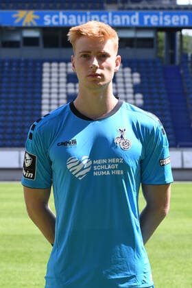 Roman Schabbing; MSV Duisburg; 3.Liga, Porträttermin 2021 2022