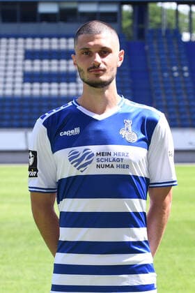 Stefan Velkov; MSV Duisburg; 3.Liga, Porträttermin 2021 2022