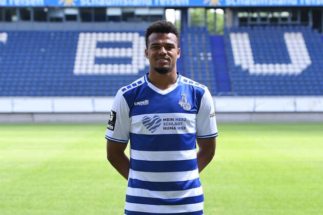 Marvin Ajani; MSV Duisburg; 3.Liga, Porträttermin 2021 2022