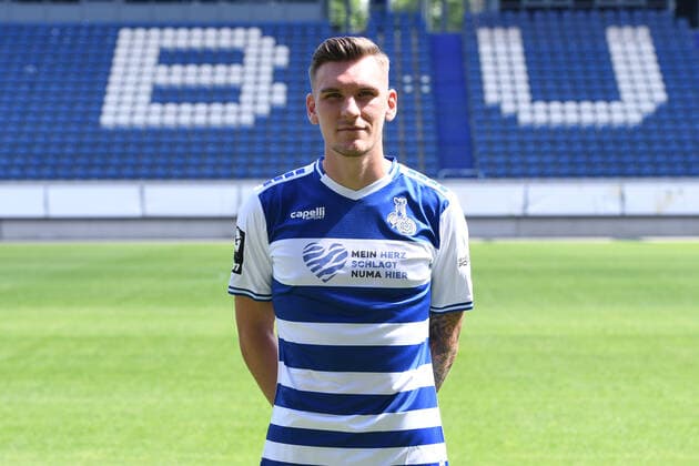 Niclas Stierlin; MSV Duisburg; 3.Liga, Porträttermin 2021 2022