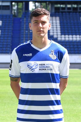 Dominic Volkmer; MSV Duisburg; 3.Liga, Porträttermin 2021 2022