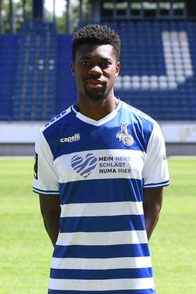 Leroy Kwadwo; MSV Duisburg; 3.Liga, Porträttermin 2021 2022