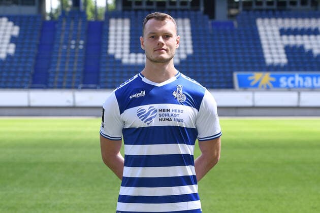 Vincent Gembalies; MSV Duisburg; 3.Liga, Porträttermin 2021 2022