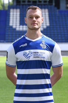 Vincent Gembalies; MSV Duisburg; 3.Liga, Porträttermin 2021 2022
