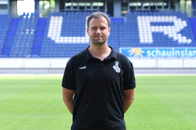 Oliver Grabowski ( Physiotherapeut ); MSV Duisburg; 3.Liga, Porträttermin 2021 2022