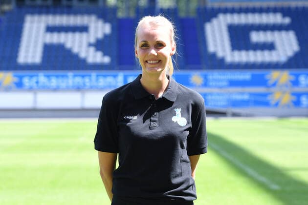 Katharina Günther ( Team-Managerin ); MSV Duisburg; 3.Liga, Porträttermin 2021 2022