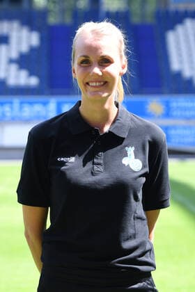 Katharina Günther ( Team-Managerin ); MSV Duisburg; 3.Liga, Porträttermin 2021 2022