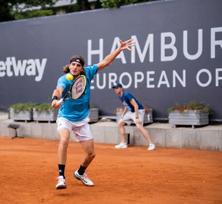 Stefanos Tsitsipas (GRE) 13.07.21, Hamburg European Open, Hamburg, Hamburger Rothenbaum,ATP500 Â