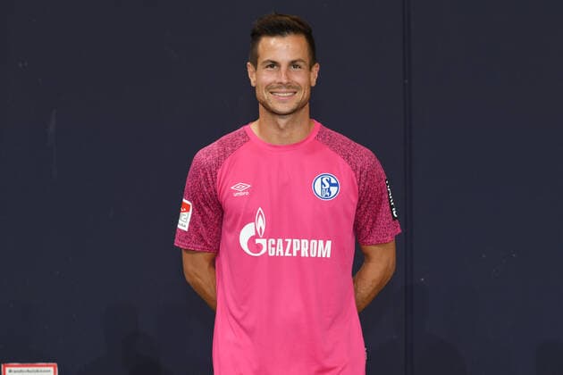 Torwart Michael Langer; FC Schalke 04; 1.BL, Porträttermin 2021 2022 Gelsenkirchen Nordrhein-Westfalen Deutschland
