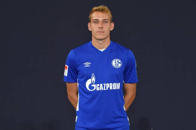 Timo Becker; FC Schalke 04; 1.BL, Porträttermin 2021 2022 Gelsenkirchen Nordrhein-Westfalen Deutschland