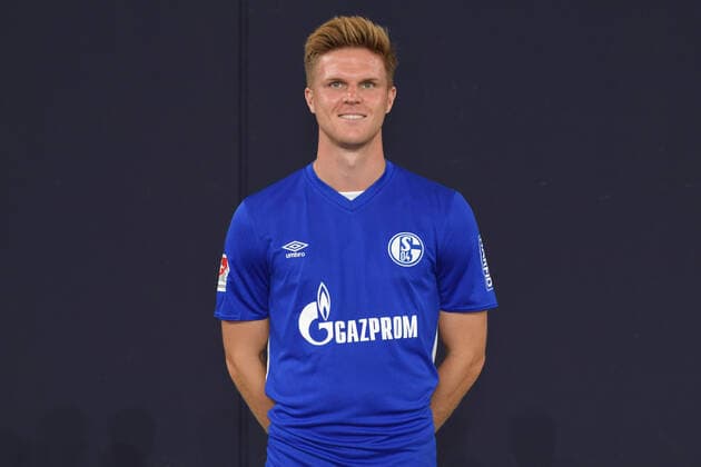 Marius Bülter; FC Schalke 04; 1.BL, Porträttermin 2021 2022 Gelsenkirchen Nordrhein-Westfalen Deutschland