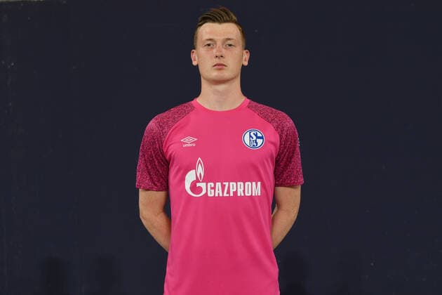 Torwart Markus Schubert; FC Schalke 04; 1.BL, Porträttermin 2021 2022 Gelsenkirchen Nordrhein-Westfalen Deutschland