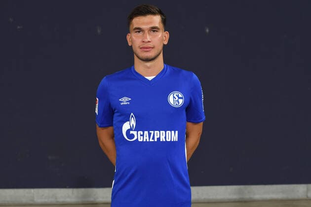 Mehmet Can Aydin; FC Schalke 04; 1.BL, Porträttermin 2021 2022 Gelsenkirchen Nordrhein-Westfalen Deutschland