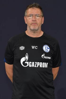 Torwarttrainer Wil Coort; FC Schalke 04; 1.BL, Porträttermin 2021 2022 Gelsenkirchen Nordrhein-Westfalen Deutschland