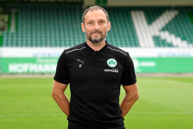07.07.2021 - SpVgg Greuther Fürth ( Kleeblatt Spielvereinigung ) - 1. Fussball Bundesliga - Saison 2021 2022 - Fototermin Porträttermin - - Einzelbild Einzelfoto Portrait Porträt Kopfbild - Carsten Klee (Chef-Physio SpVgg Greuther Fürth )