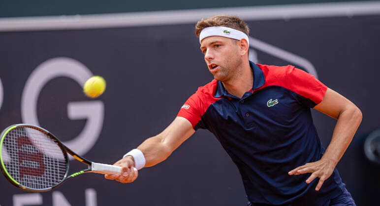 Filip Krajinovic (SRB) 14.07.21, Hamburg European Open, Hamburg, Hamburger Rothenbaum,ATP500 Â