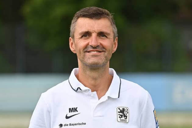 Cheftrainer Michael KOELLNER (TSV 1860 Muenchen),3.Liga,Portraettermin 2021 2022