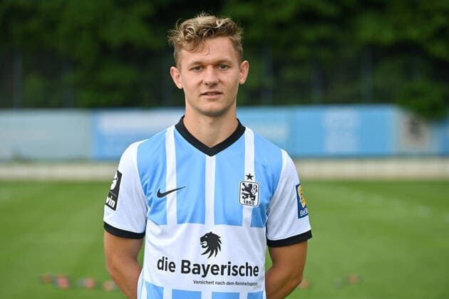 Erik TALLIG (TSV 1860 Muenchen), 3.Liga,Portraettermin 2021 2022