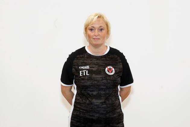 Zeugwartin Claudia Stier; Viktoria Köln; 3.Liga, Porträttermin 2021 2022, 14.07.2021