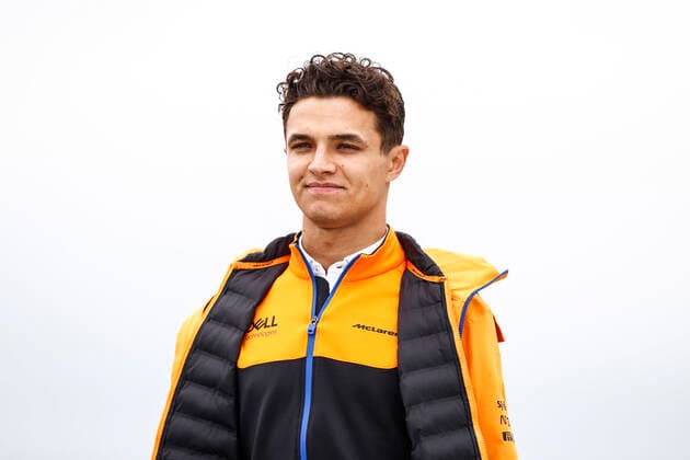 NORRIS Lando (gbr), McLaren MCL35M, portrait during the Formula 1 Pirelli British Grand Prix 2021, 10th round of the 2021 FIA Formula One World Championship, WM, Weltmeisterschaft from July 16 to 18, 2021 on the Silverstone Circuit, in Silverstone, United Kingdom FORMULE 1 : Grand Prix de Grande Bretagne - 15 07 2021 DPPI Panoramic  00121020__B2_6463