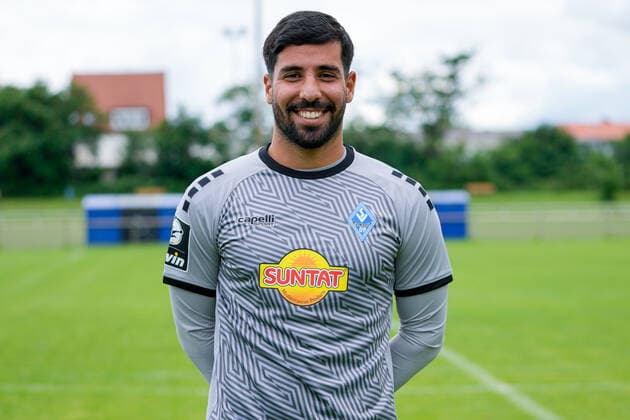 Akin Akar (Torwart); SV Waldhof Mannheim; 3.Liga, Porträttermin 2021 2022