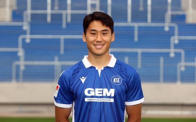 Karlsruher SC Portraittermin Saison 2021 2022 Kyoung-Rok Choi, Karlsruher SC, 2. Bundesliga, Porträttermin 2021 2022.