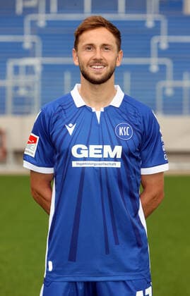 Karlsruher SC Portraittermin Saison 2021 2022 Lucas Cueto, Karlsruher SC, 2. Bundesliga, Porträttermin 2021 2022.