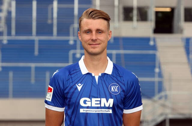 Karlsruher SC Portraittermin Saison 2021 2022 Marco Thiede, Karlsruher SC, 2. Bundesliga, Porträttermin 2021 2022.