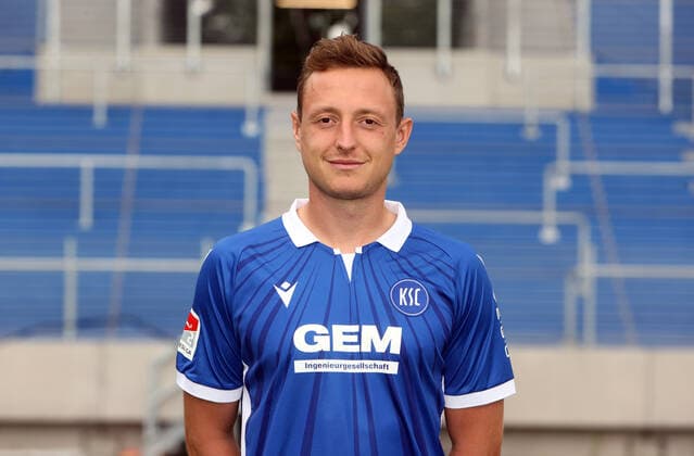 Karlsruher SC Portraittermin Saison 2021 2022 Robin Bormuth, Karlsruher SC, 2. Bundesliga, Porträttermin 2021 2022.