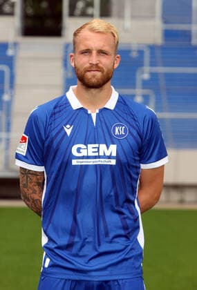 Karlsruher SC Portraittermin Saison 2021 2022 Philipp Hofmann, Karlsruher SC, 2. Bundesliga, Porträttermin 2021 2022.