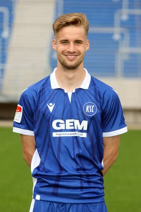 Karlsruher SC Portraittermin Saison 2021 2022 Janis Rabold, Karlsruher SC, 2. Bundesliga, Porträttermin 2021 2022.