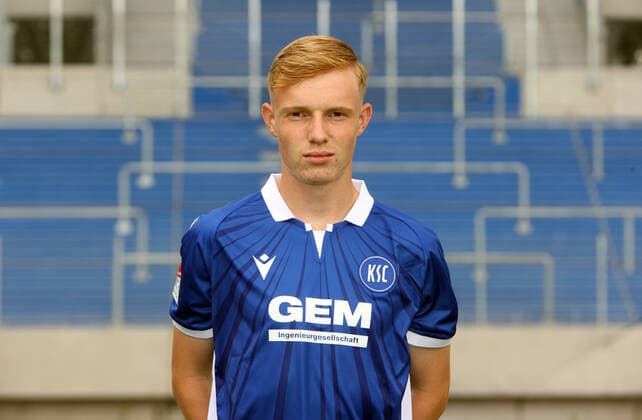 Karlsruher SC Portraittermin Saison 2021 2022 Tim Breithaupt, Karlsruher SC, 2. Bundesliga, Porträttermin 2021 2022.