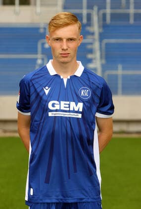 Karlsruher SC Portraittermin Saison 2021 2022 Tim Breithaupt, Karlsruher SC, 2. Bundesliga, Porträttermin 2021 2022.