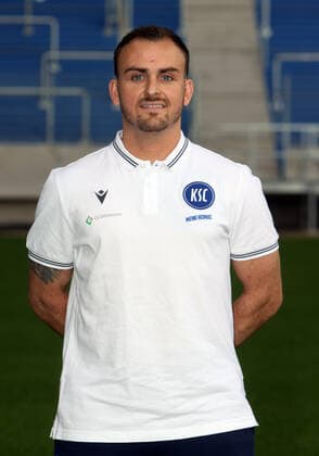 Karlsruher SC Portraittermin Saison 2021 2022 Matteo Poppert (Physiotherapeut), Karlsruher SC, 2. Bundesliga, Porträttermin 2021 2022.