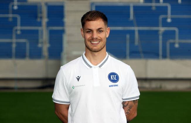 Karlsruher SC Portraittermin Saison 2021 2022 Johannes Haberlandt (Physiotherapeut), Karlsruher SC, 2. Bundesliga, Porträttermin 2021 2022.