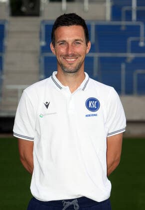 Karlsruher SC Portraittermin Saison 2021 2022 Christian Eichner (Trainer), Karlsruher SC, 2. Bundesliga, Porträttermin 2021 2022.