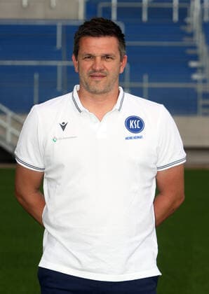 Karlsruher SC Portraittermin Saison 2021 2022 Zlatan Bajramovic (Co-Trainer), Karlsruher SC, 2. Bundesliga, Porträttermin 2021 2022.