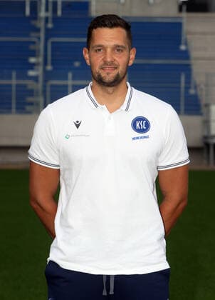 Karlsruher SC Portraittermin Saison 2021 2022 Floria n Böckler (Athletik-Trainer), Karlsruher SC, 2. Bundesliga, Porträttermin 2021 2022.