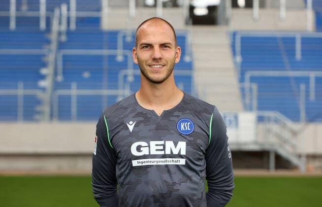 Karlsruher SC Portraittermin Saison 2021 2022 Markus Kuster, Karlsruher SC, 2. Bundesliga, Porträttermin 2021 2022.