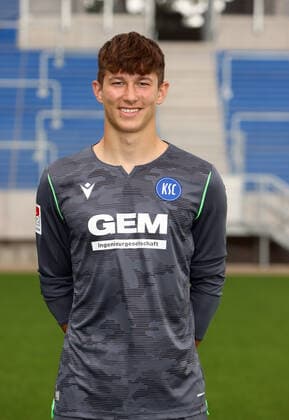 Karlsruher SC Portraittermin Saison 2021 2022 Max Weiß, Karlsruher SC, 2. Bundesliga, Porträttermin 2021 2022.