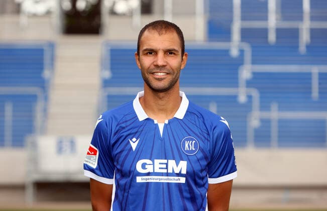 Karlsruher SC Portraittermin Saison 2021 2022 Daniel Gordon, Karlsruher SC, 2. Bundesliga, Porträttermin 2021 2022.