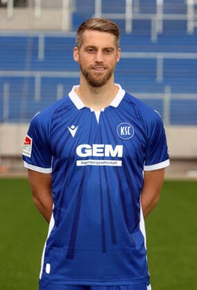 Karlsruher SC Portraittermin Saison 2021 2022 Marc Lorenz, Karlsruher SC, 2. Bundesliga, Porträttermin 2021 2022.