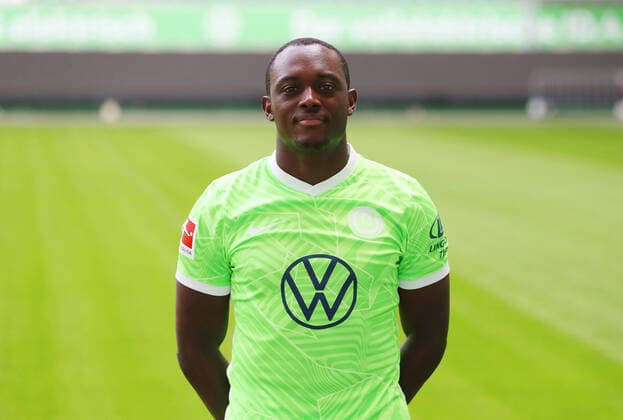 VfL Fototermin Wolfsburg, 13.07.2021, FUßBALL - VfL Wolfsburg, Bundesliga, Fototermin, Saison 2021 2022. Jerome Roussillon (VfL Wolfsburg) Wolfsburg