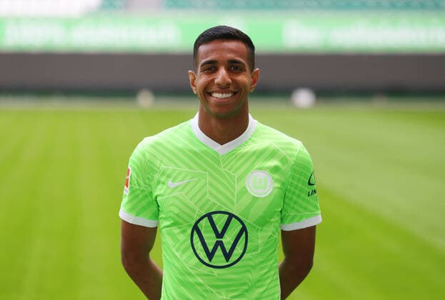 VfL Fototermin Wolfsburg, 13.07.2021, FUßBALL - VfL Wolfsburg, Bundesliga, Fototermin, Saison 2021 2022. Joao Victor (VfL Wolfsburg) Wolfsburg