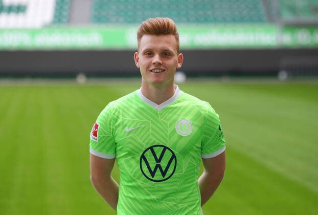 VfL Fototermin Wolfsburg, 13.07.2021, FUßBALL - VfL Wolfsburg, Bundesliga, Fototermin, Saison 2021 2022. Dominik Marx (VfL Wolfsburg) Wolfsburg