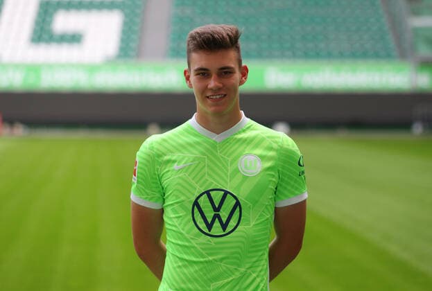 VfL Fototermin Wolfsburg, 13.07.2021, FUßBALL - VfL Wolfsburg, Bundesliga, Fototermin, Saison 2021 2022. Marcel Beifus (VfL Wolfsburg) Wolfsburg