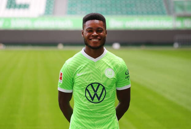VfL Fototermin Wolfsburg, 13.07.2021, FUßBALL - VfL Wolfsburg, Bundesliga, Fototermin, Saison 2021 2022. Ridle Baku (VfL Wolfsburg) Wolfsburg