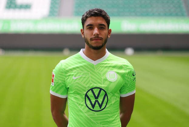 VfL Fototermin Wolfsburg, 13.07.2021, FUßBALL - VfL Wolfsburg, Bundesliga, Fototermin, Saison 2021 2022. Omar Marmoush (VfL Wolfsburg) Wolfsburg