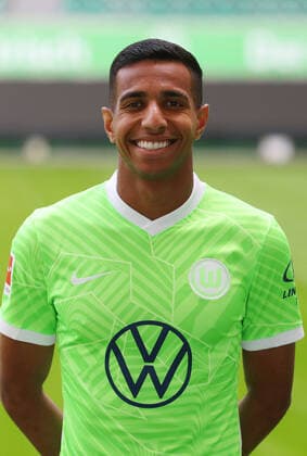 VfL Fototermin Wolfsburg, 13.07.2021, FUßBALL - VfL Wolfsburg, Bundesliga, Fototermin, Saison 2021 2022. Joao Victor (VfL Wolfsburg) Wolfsburg
